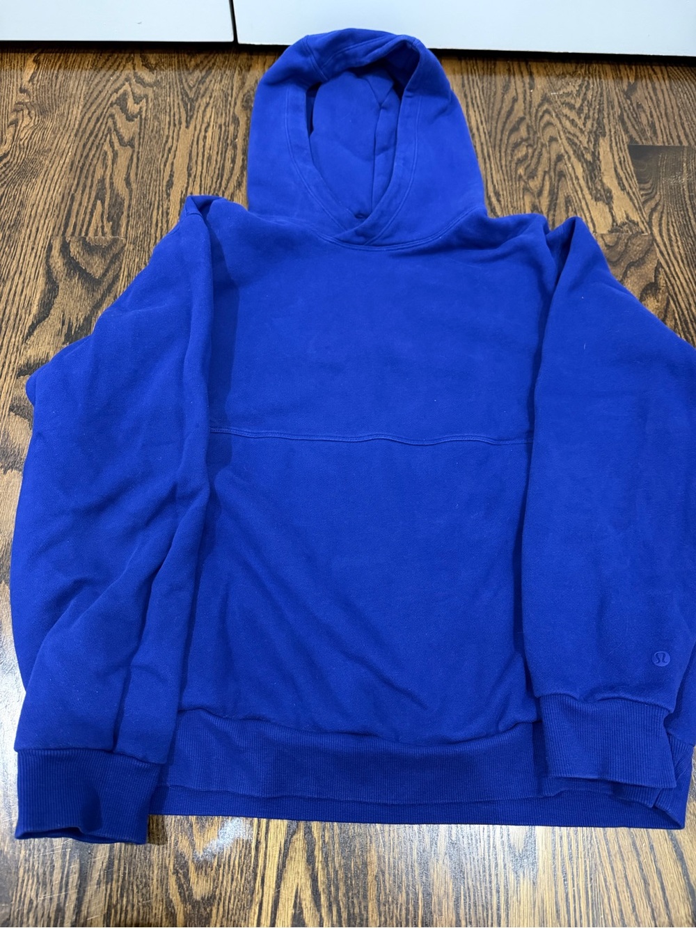 lululemon athletica Men's Royal Blue Hooded Sweatshirt